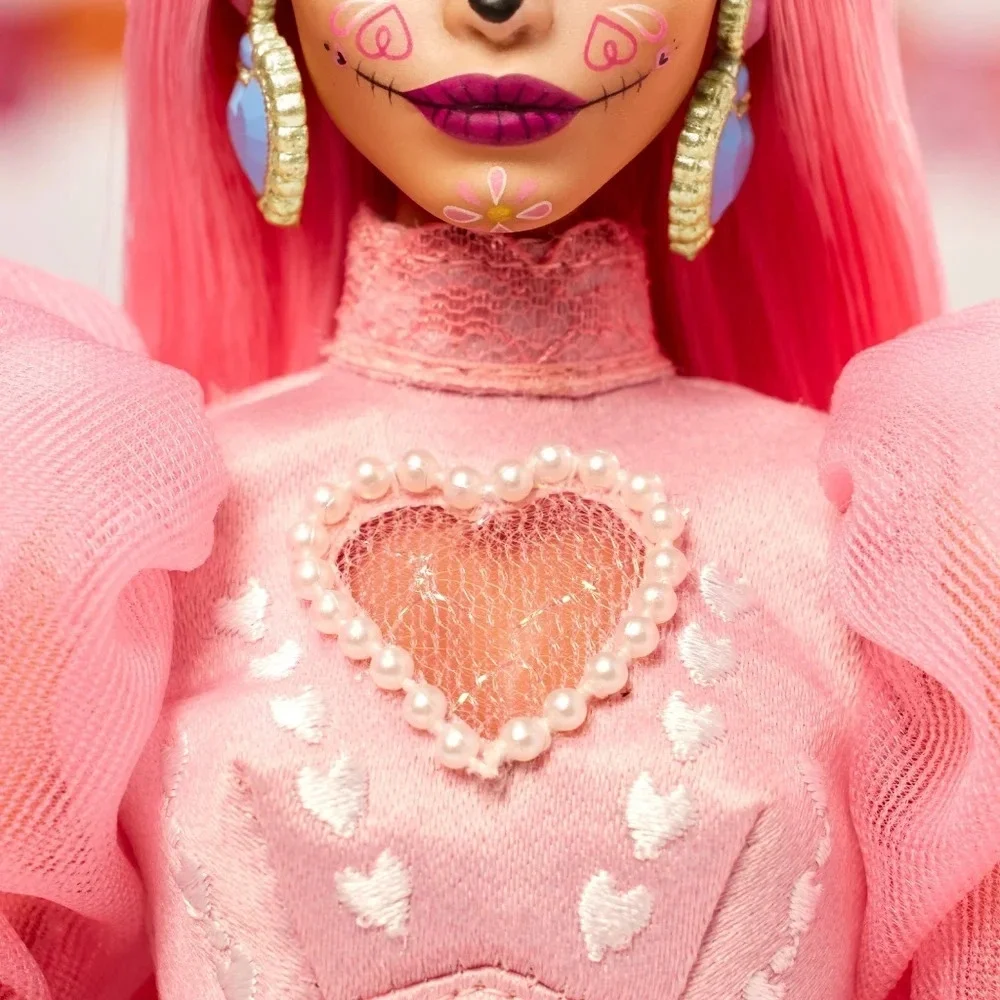 NRFB Mattel, Barbie Signature 2023 Día De Muertos Barbie x Pink Magnolia Doll
